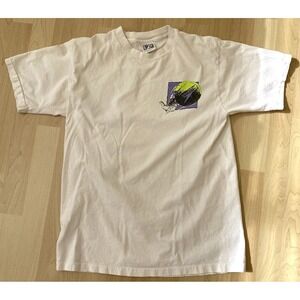 Vintage 90's Speedo T-Shirt W/ Back Print Single Stitch 27" Length